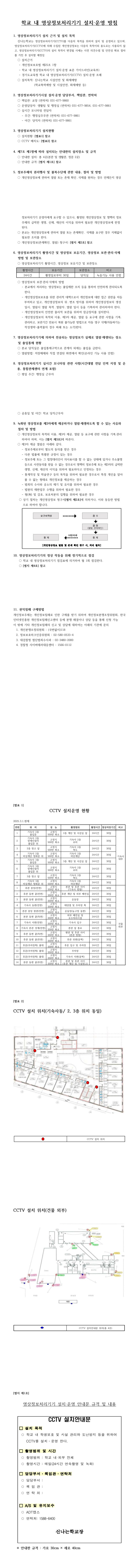 영상정보처리방침