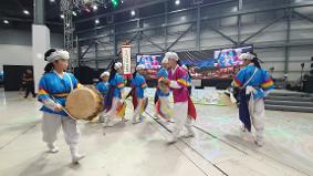 안성맞춤 바우덕이풍물 공유학교, 온동네 교육기부 박람회 초청 공연 펼쳐