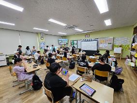 공도초등학교, 일본 녹원학원과 2년 연속 온라인 국제교류 운영