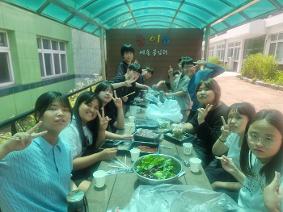 6학년 농작물 수확 및 파티